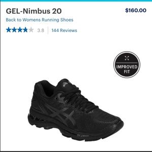 NEW ASICS nimbus gel 20 women sneakers size 8